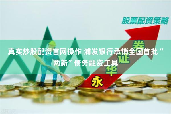 真实炒股配资官网操作 浦发银行承销全国首批“两新”债务融资工具
